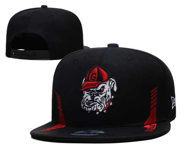 Georgia Bulldogs Stitched Snapback Hats 002